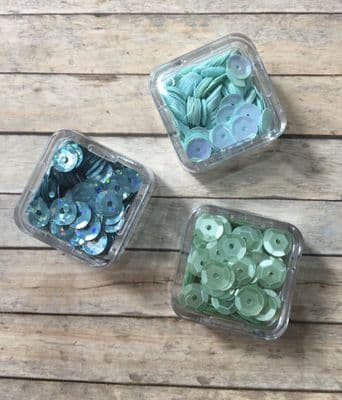 Sequin Trio Packs - Mint