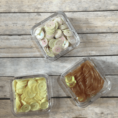 Sequin Trio Packs - Yellow