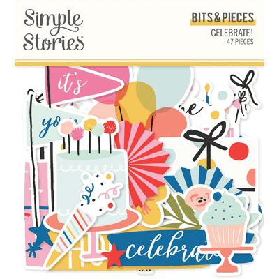 Simple Stories Bits and Pieces - Celebrate!