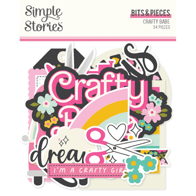 Simple Stories Bits and Pieces - Crafty Babe