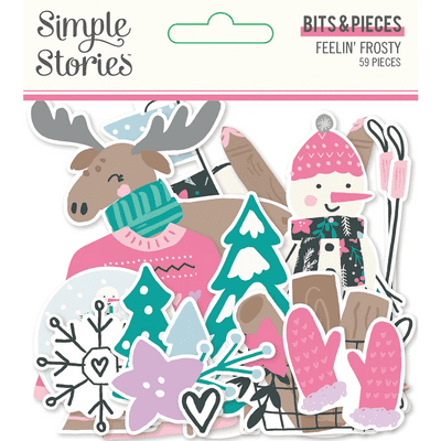 Simple Stories Bits and Pieces - Feelin' Frosty