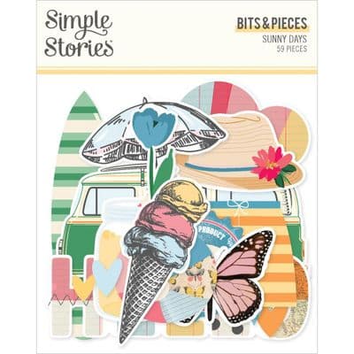 Simple Stories Bits and Pieces - Sunny Days