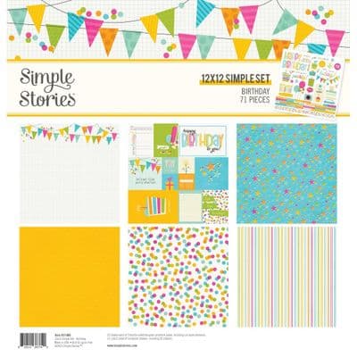 Simple Stories Collection Kit - Birthday