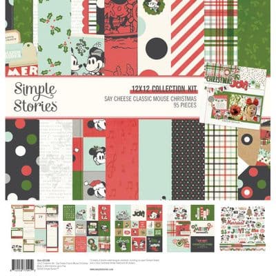 Simple Stories Collection Kit - Classic Mouse Christmas