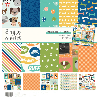 Simple Stories Collection Kit - Fur Baby Dog