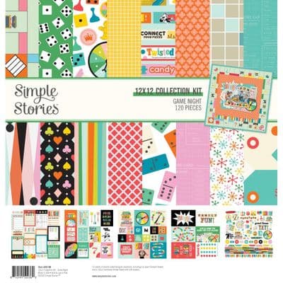 Simple Stories Collection Kit - Game Night