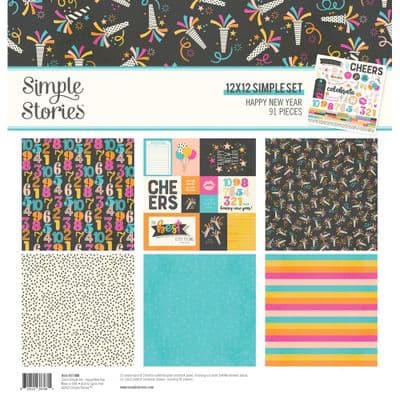 Simple Stories Collection Kit - Happy New Year