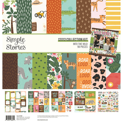 Simple Stories Collection Kit - Into the Wild