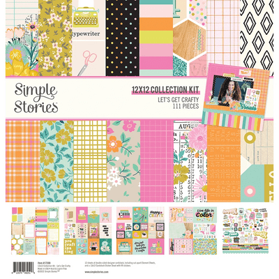 Simple Stories Collection Kit - Let's Get Crafty