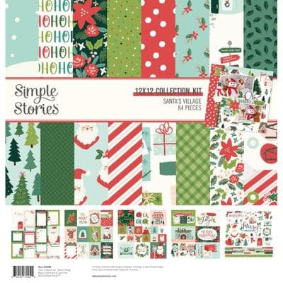 Simple Stories Collection Kit - Santa's Village