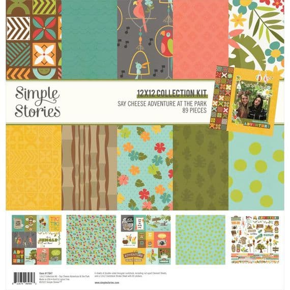 Simple Stories Collection Kit - Say Cheese Adventure at the Park