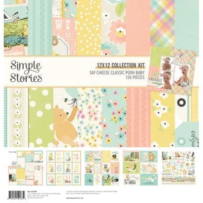Simple Stories Collection Kit - Say Cheese Classic Pooh Baby