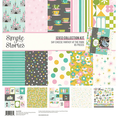 Simple Stories Collection Kit - Say Cheese Fantasy at the Park