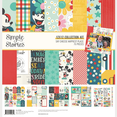 Simple Stories Collection Kit - Say Cheese Happiest Place