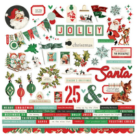 Simple Stories Collection Kit - Simple Vintage Holly Jolly