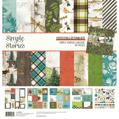 Simple Stories Collection Kit - Simple Vintage Lakeside