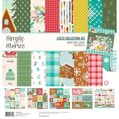 Simple Stories Collection Kit - Snow Pine Lodge