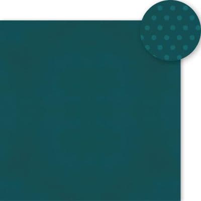 Simple Stories Color Vibe Double-Sided Cardstock 12x12 - Deep Teal
