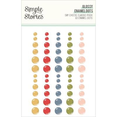 Simple Stories Enamel Dots - Say Cheese Classic Pooh