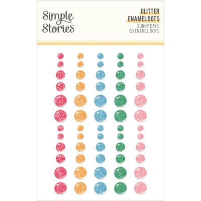 Simple Stories Enamel Dots - Sunny Days