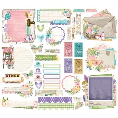 Simple Stories Ephemera - Simple Vintage Flower Shoppe