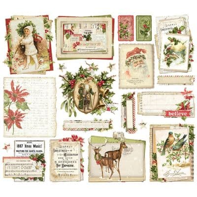 Simple Stories Ephemera - Simple Vintage Yuletide