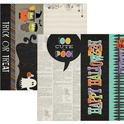 Simple Stories - Frankie and Friends - Page Elements 12x12 Paper - 5515