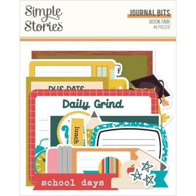Simple Stories Journal Bits - Book Fair
