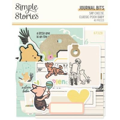 Simple Stories Journal Bits - Say Cheese Classic Pooh Baby