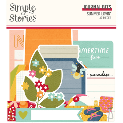 Simple Stories Journal Bits - Summer Lovin'