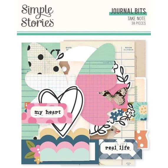 Simple Stories Journal Bits - Take Note