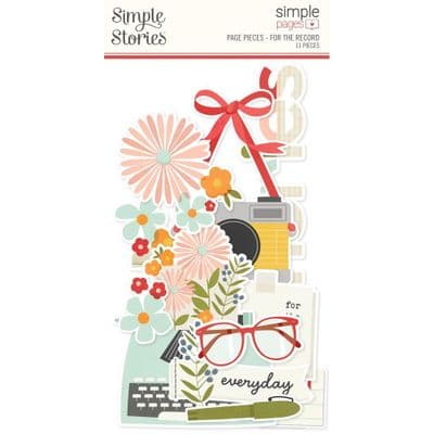 Simple Stories Page Pieces - For The Record