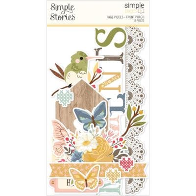 Simple Stories Page Pieces - Front Porch
