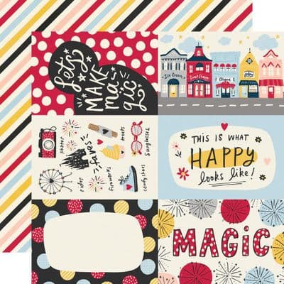 Simple Stories - Say Cheese Main Street - 4x6 Elements 12x12 Paper