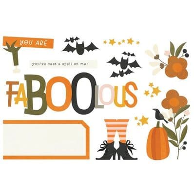 Simple Stories Simple Pages Page Pieces - FaBOOlous