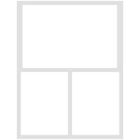 Simple Stories Simple Pages Page Template - Design 2 - 4x6 and 3x4