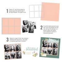 Simple Stories Simple Pages Page Template - Design 3 - 3x4