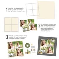 Simple Stories Simple Pages Page Template - Design 5 - 4x4