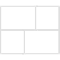Simple Stories Simple Pages Page Template - Design 9 - 4x6 and 4x4