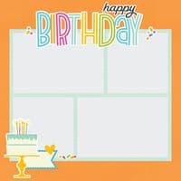 Simple Stories Simple Pages Page Template - Design 9 - 4x6 and 4x4