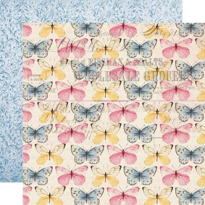 Simple Stories - Simple Vintage Spring Garden - My Happy Place 12x12 Paper