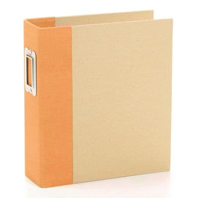 Simple Stories Sn@p! Binder 6x8 - Orange Limited Edition