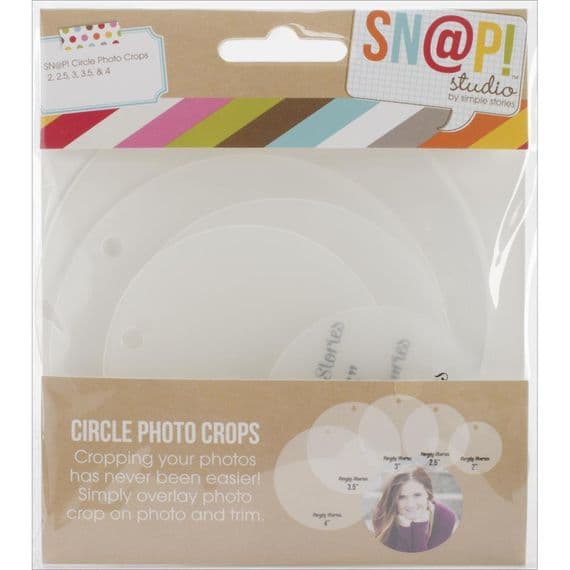 Simple Stories Sn@p! Photo Crops - Circle