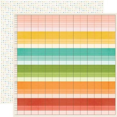 Simple Stories - Summer Snapshots - Easy Breezy 12x12 Paper