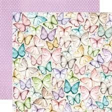 Simple Stories - Vintage Flower Shoppe - Dreamer 12x12  Paper