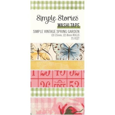 Simple Stories Washi Tape - Simple Vintage Spring Garden