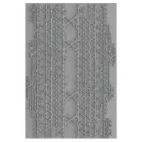 Sizzix 3-D Textured Impressions Embossing Folder - Magic Mesh by Seth Apter