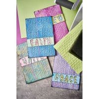 Sizzix 3-D Textured Impressions Embossing Folder - Magic Mesh by Seth Apter