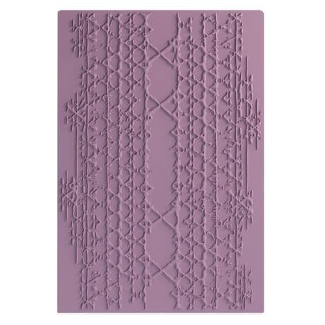Sizzix 3-D Textured Impressions Embossing Folder - Magic Mesh by Seth Apter