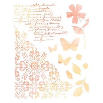 Sizzix A4 Stencil - Petal Play by 49 & Market!